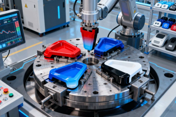 Multi-Material and Multi-Color Molding